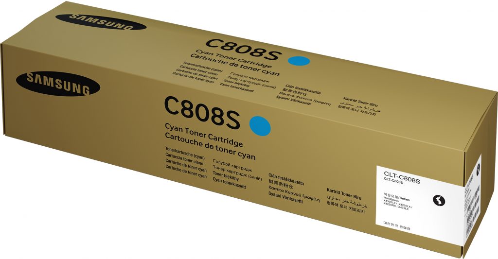 SAMSUNG CLT C808S TONER CIAN ORIGINAL PARA SAMSUNG X4300 X4250 X4220