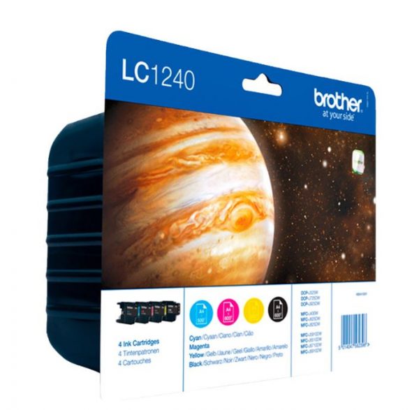 BROTHER LC1240VAL TINTA PACK ORIGINAL PARA BROTHER DCPJ525DCPJ725DCPJ925 MFCJ430MFCJ5910MFCJ625