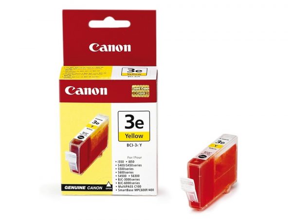 canon bci3y tinta amarillo