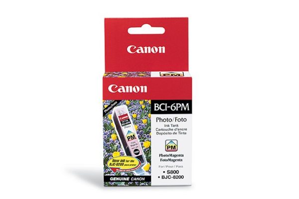 canon bci6pm tinta photo magenta