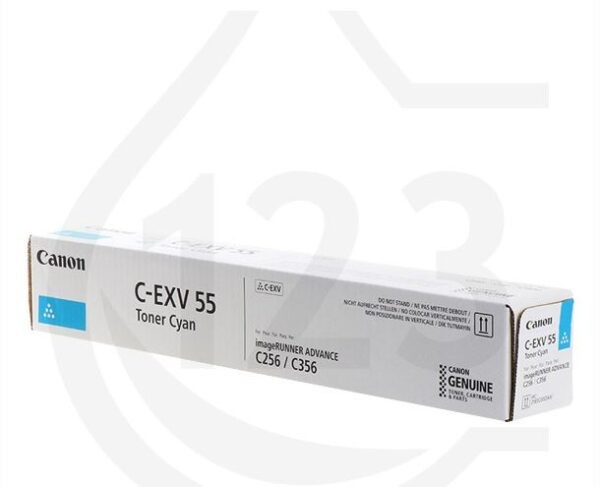 canon cexv55c toner cian original para canon c256i c356i