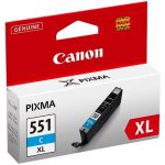 canon cli551c xl tinta cian