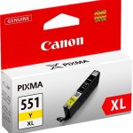 canon cli551y xl tinta amarillo