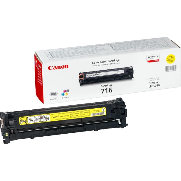 canon ep716y toner amarillo