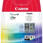 canon pg40 cl41 tinta pack bk tricolor