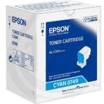 epson s050749 toner cian original para epson alc300