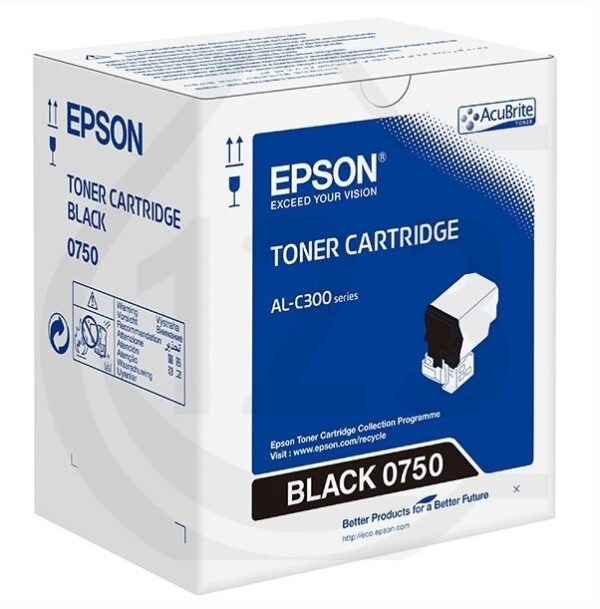 epson s050750 toner negro original para epson alc300