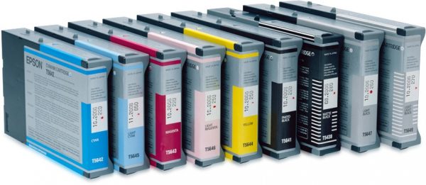 epson t614200 tinta cian