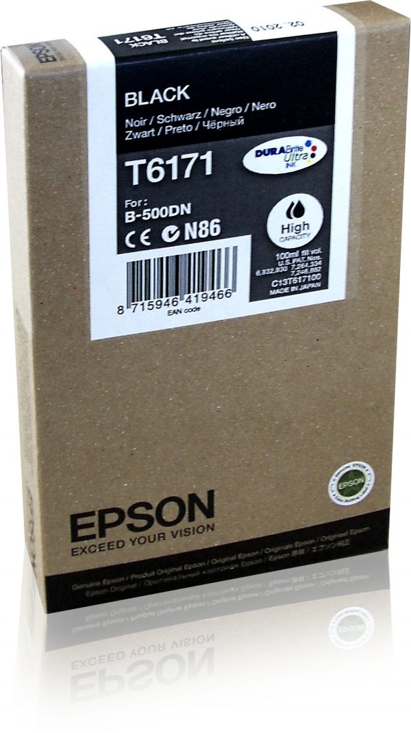 epson t617100 tinta negro