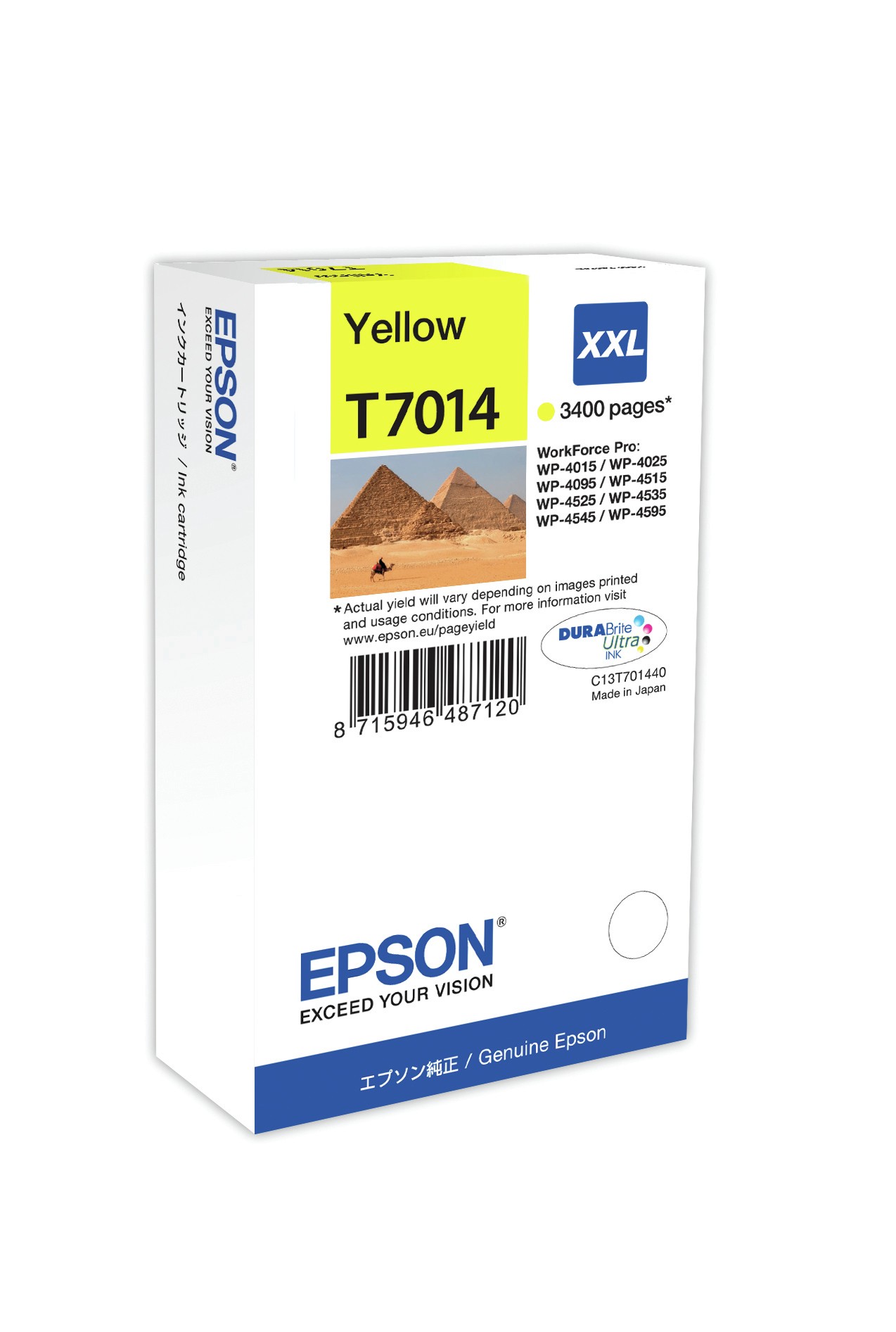 epson t701440 tinta amarillo