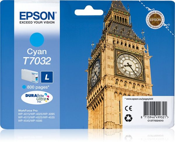 epson t703240 tinta cian