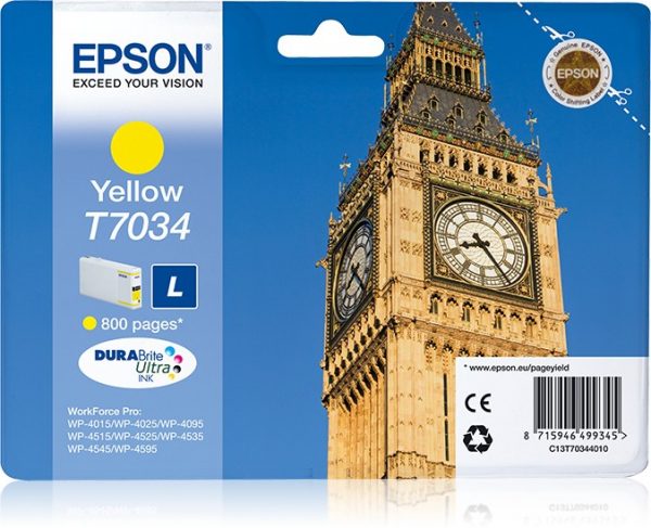 epson t703440 tinta amarillo