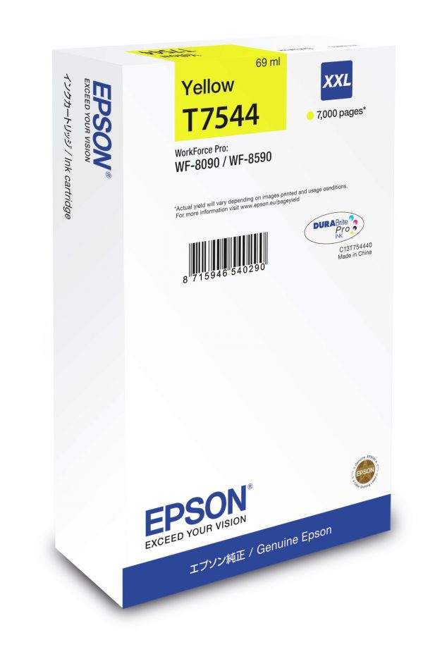 epson t754440 tinta amarillo