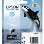 epson t760540 tinta cian claro