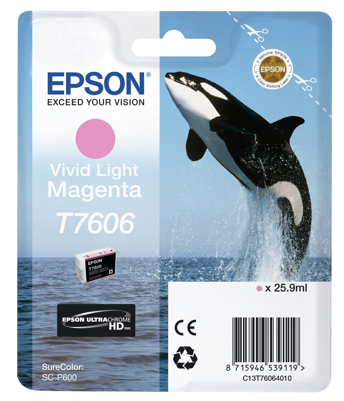 epson t760640 tinta magenta