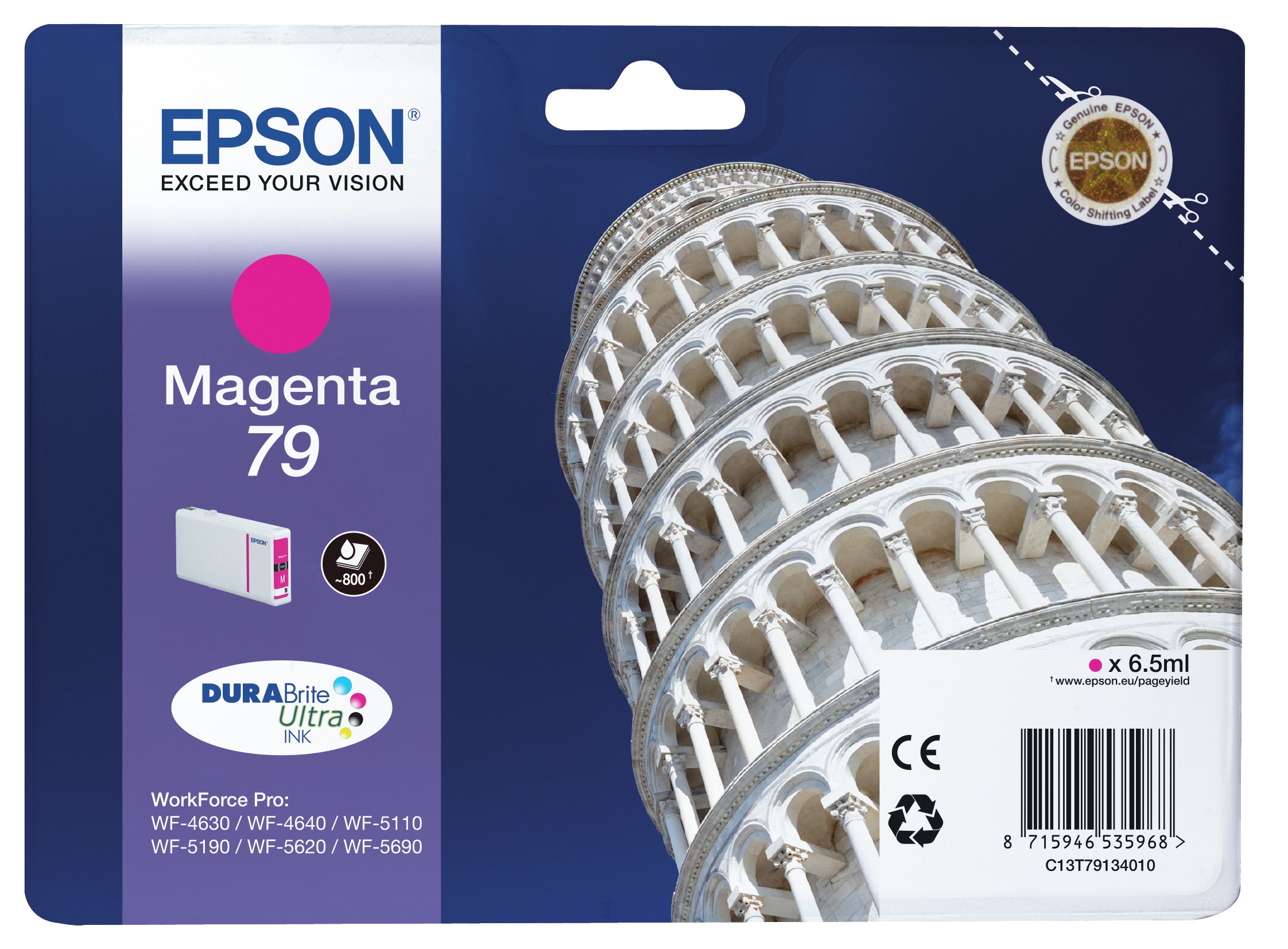 epson t791340 tinta magenta