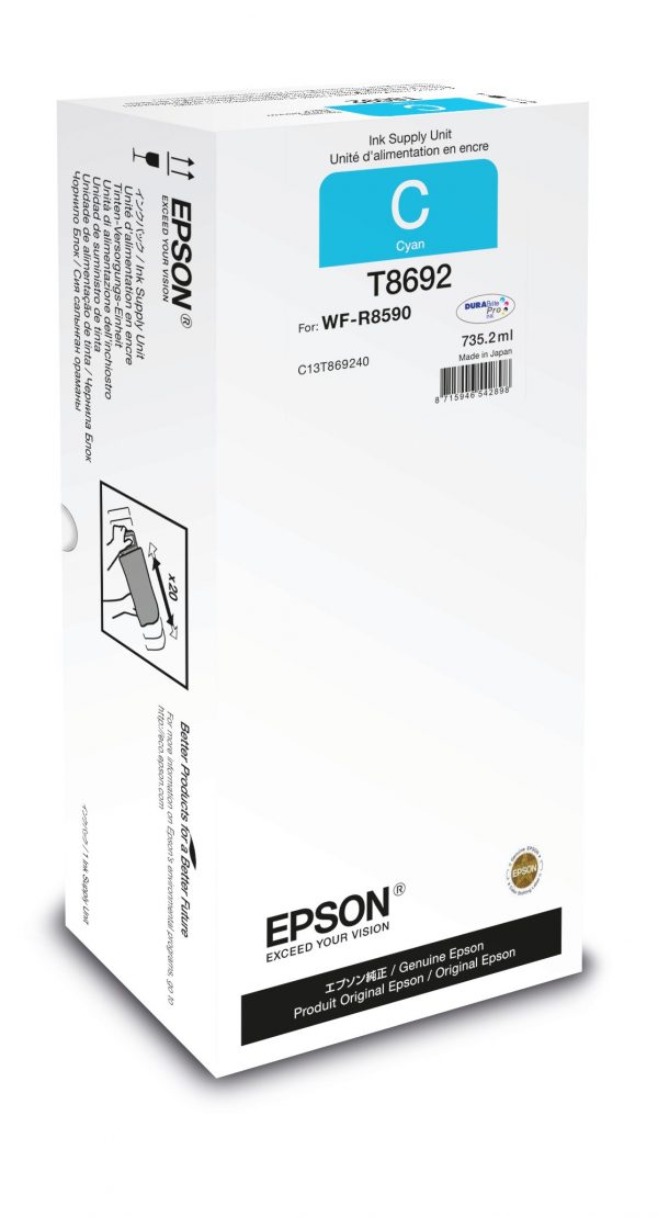 epson t8692 tinta cian