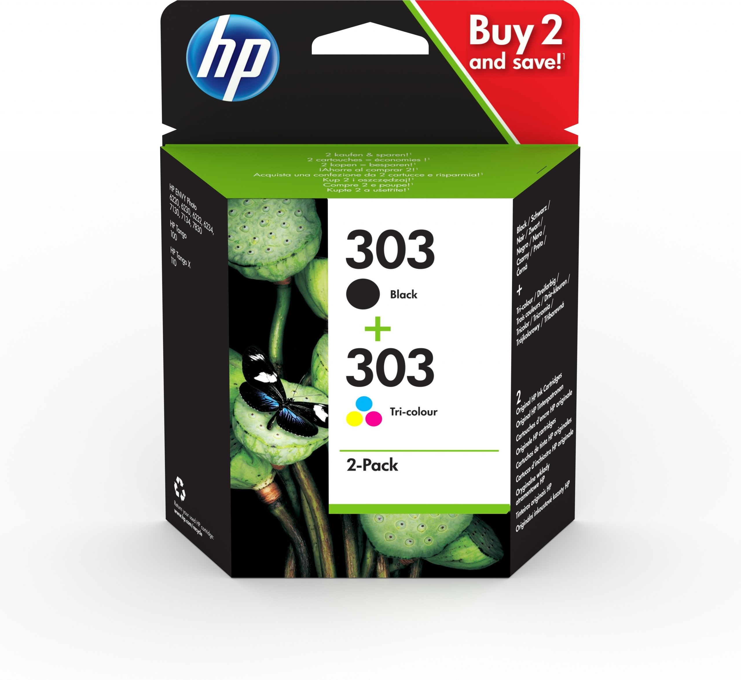 hp 303 tinta pack bk tricolor scaled 1