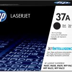 hp 37a toner negro