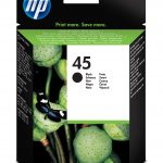 hp 45 tinta negro