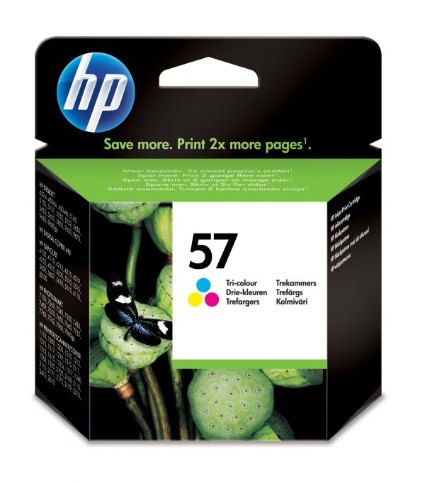 hp 57 tinta tricolor