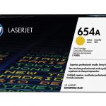 hp 654a toner amarillo