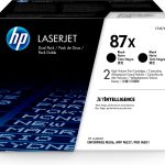 hp 87x toner pack bk x 2