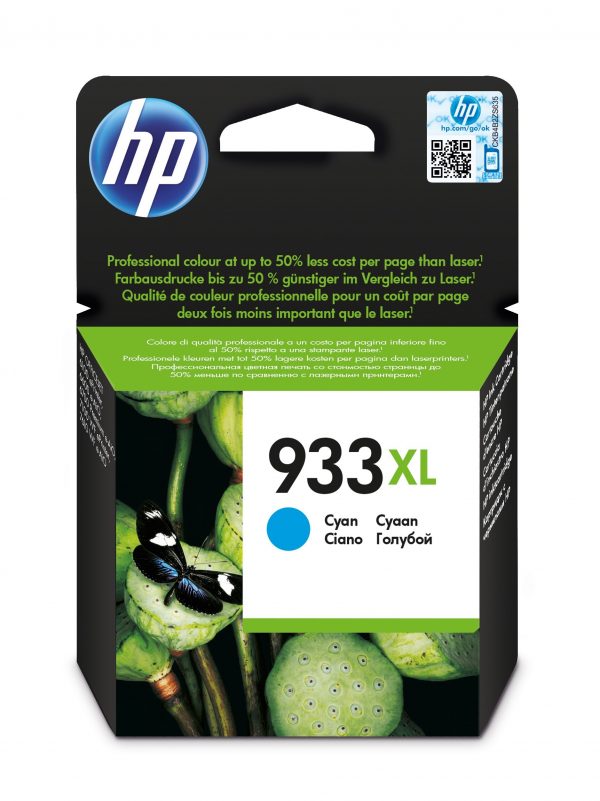 hp 933xl tinta cian