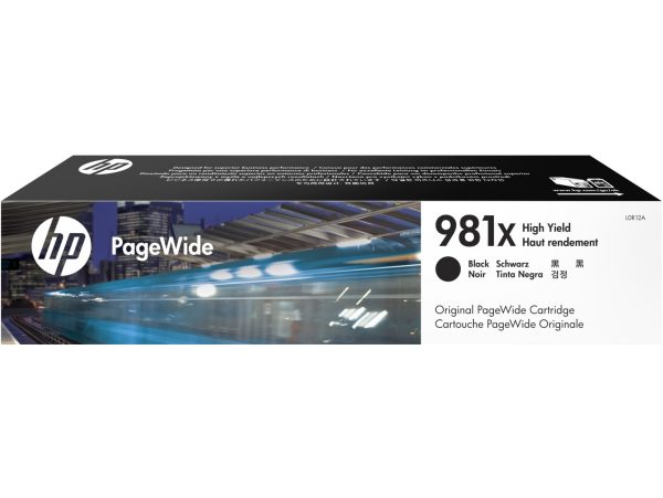 hp 981x tinta negro