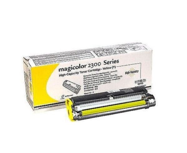 konica 1710517006 toner amarillo original para konica minolta magic color 2300 2350