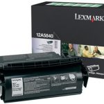 lexmark 12a5840 toner negro