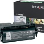 lexmark 12a6830 toner negro