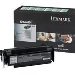 lexmark 12a7410 toner negro