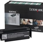 lexmark 12a7415 toner negro