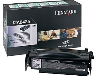 lexmark 12a8425 toner negro