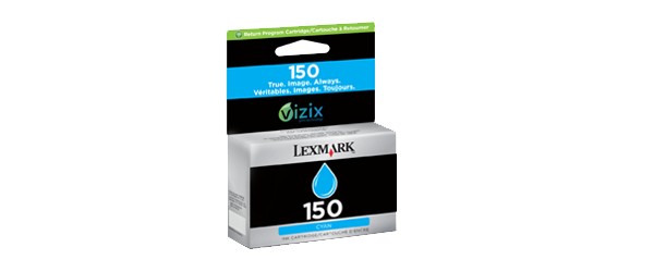 lexmark 150 tinta cian