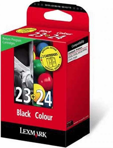 lexmark 18c1419e tinta pack bk tricolor