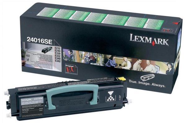 lexmark 24016se toner negro