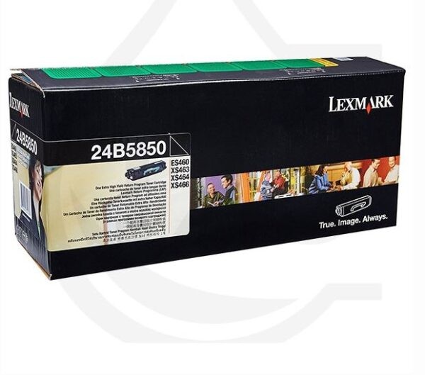 lexmark 24b5850 toner negro original para lexmark xs466 463
