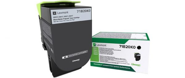 lexmark 71b20k0 toner negro