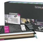 lexmark c5200ms toner magenta