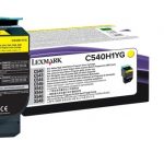 lexmark c540h1yg toner amarillo