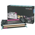 lexmark c736h1mg toner magenta