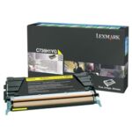 lexmark c736h1yg toner amarillo