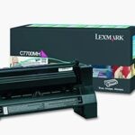 lexmark c7700mh toner magenta original para lexmark optra c770 c772 x772