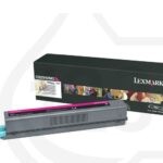 lexmark c925h2mg toner magenta original para lexmark c925