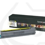 lexmark c925h2yg toner amarillo original para lexmark c925