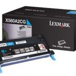 lexmark x560a2cg toner cian