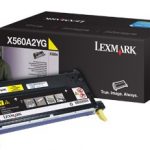 lexmark x560a2yg toner amarillo