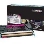 lexmark x746a1mg toner magenta